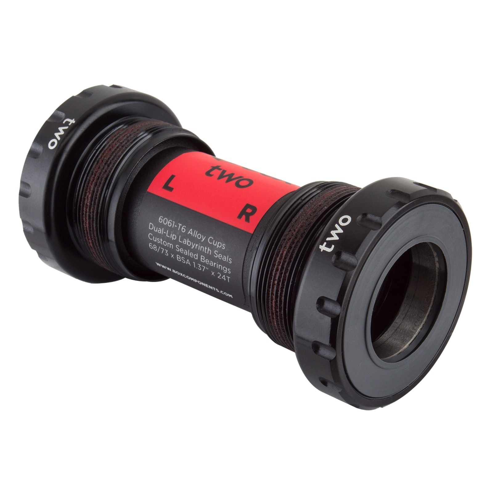 Box Two Alloy External Euro Bottom Bracket - 24mm (68/73mm)