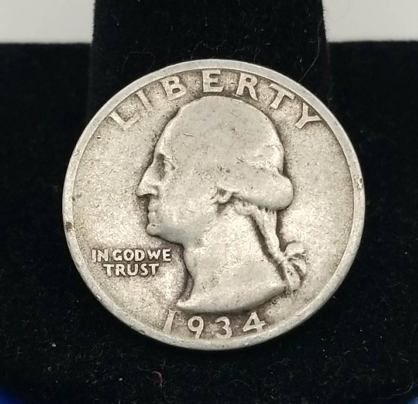 1934-P Washington Quarter #20508
