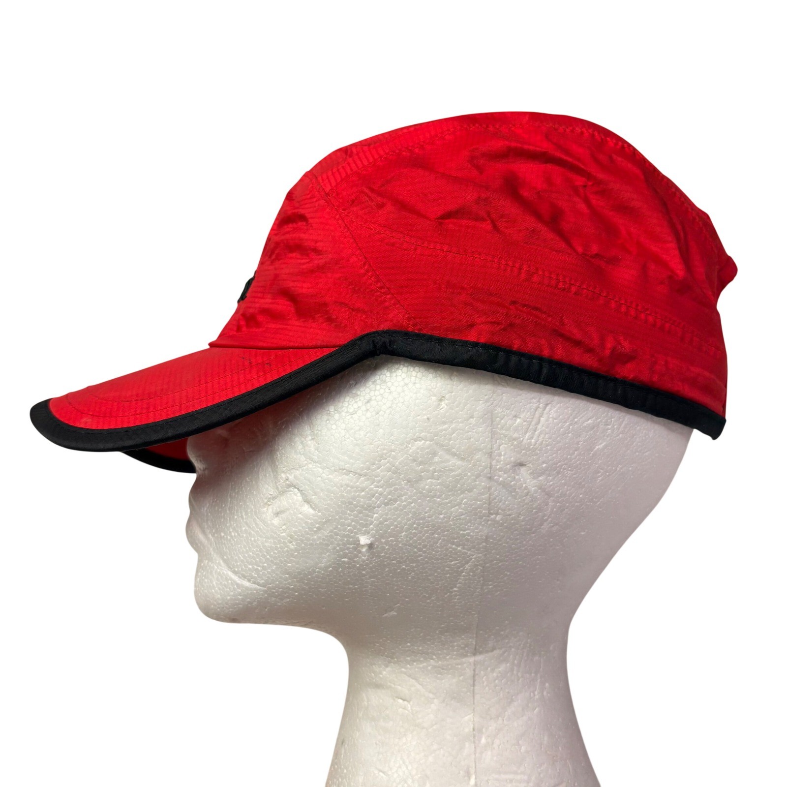 Marmot Red Nylon Lightweight Packable Baseball Cap One Size Adjustable