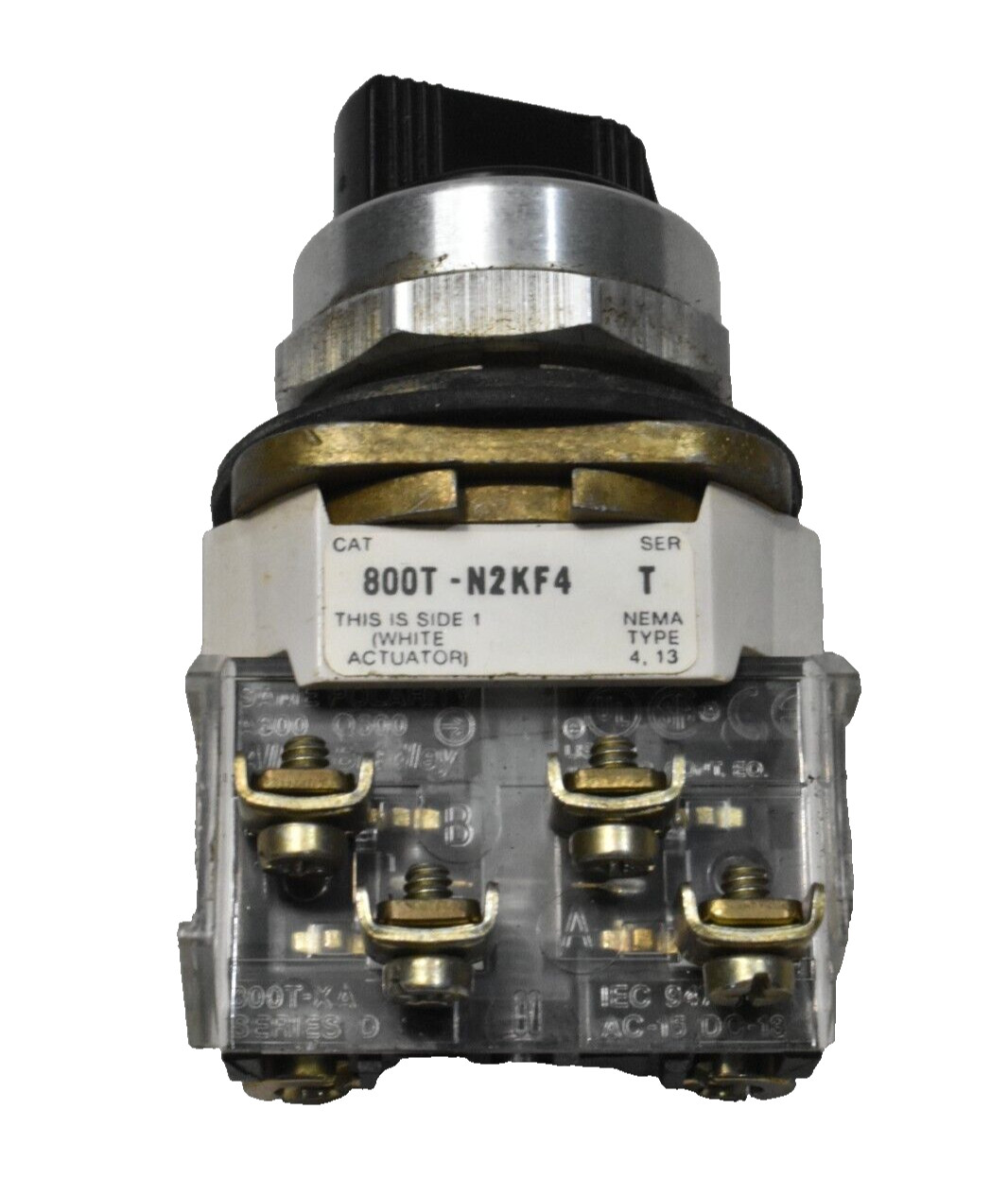 Allen Bradley 800T-N2KF4 Selector Switch