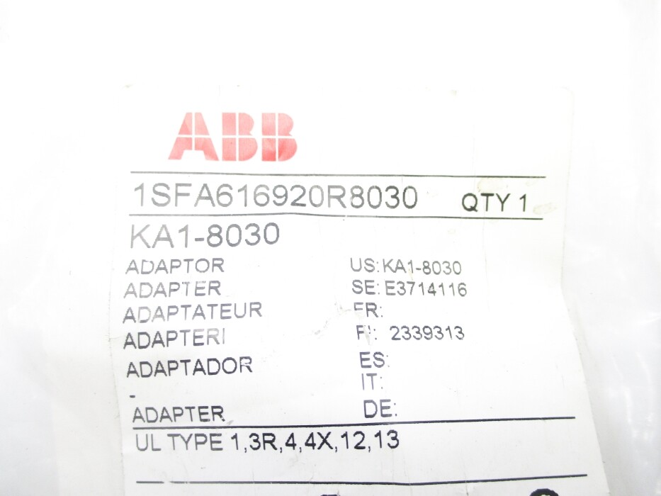 ABB KA1-8030 1SFA616920R8030 NSMP