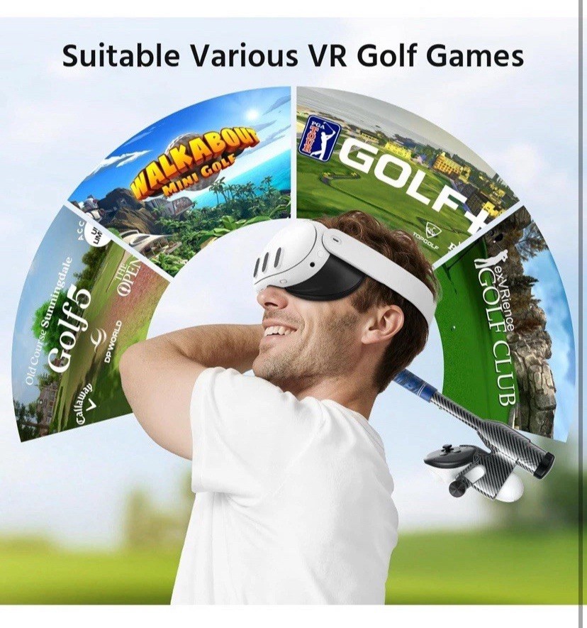 VR Golf Club Attachment