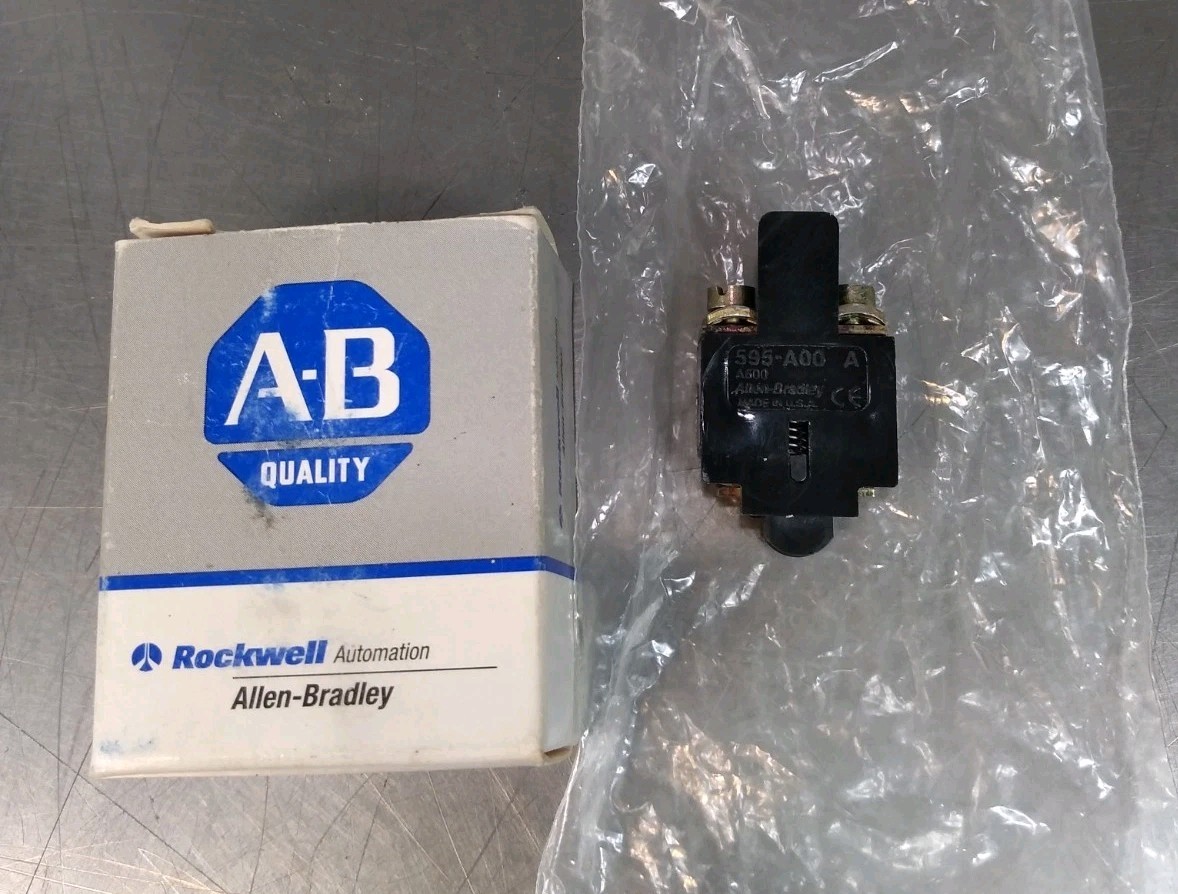 Allen Bradley 595-A00/A  Auxiliary Contact                               Loc4E37