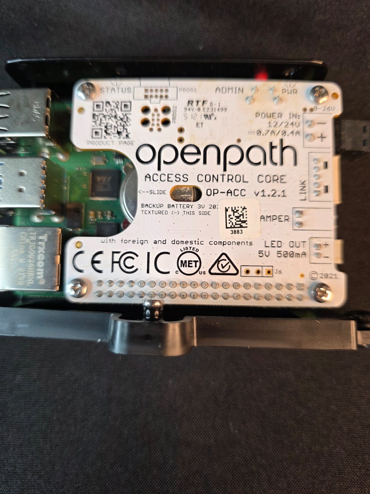 Avigilon Openpath (OP-CR-ACC), ACCESS CONTROL CORE