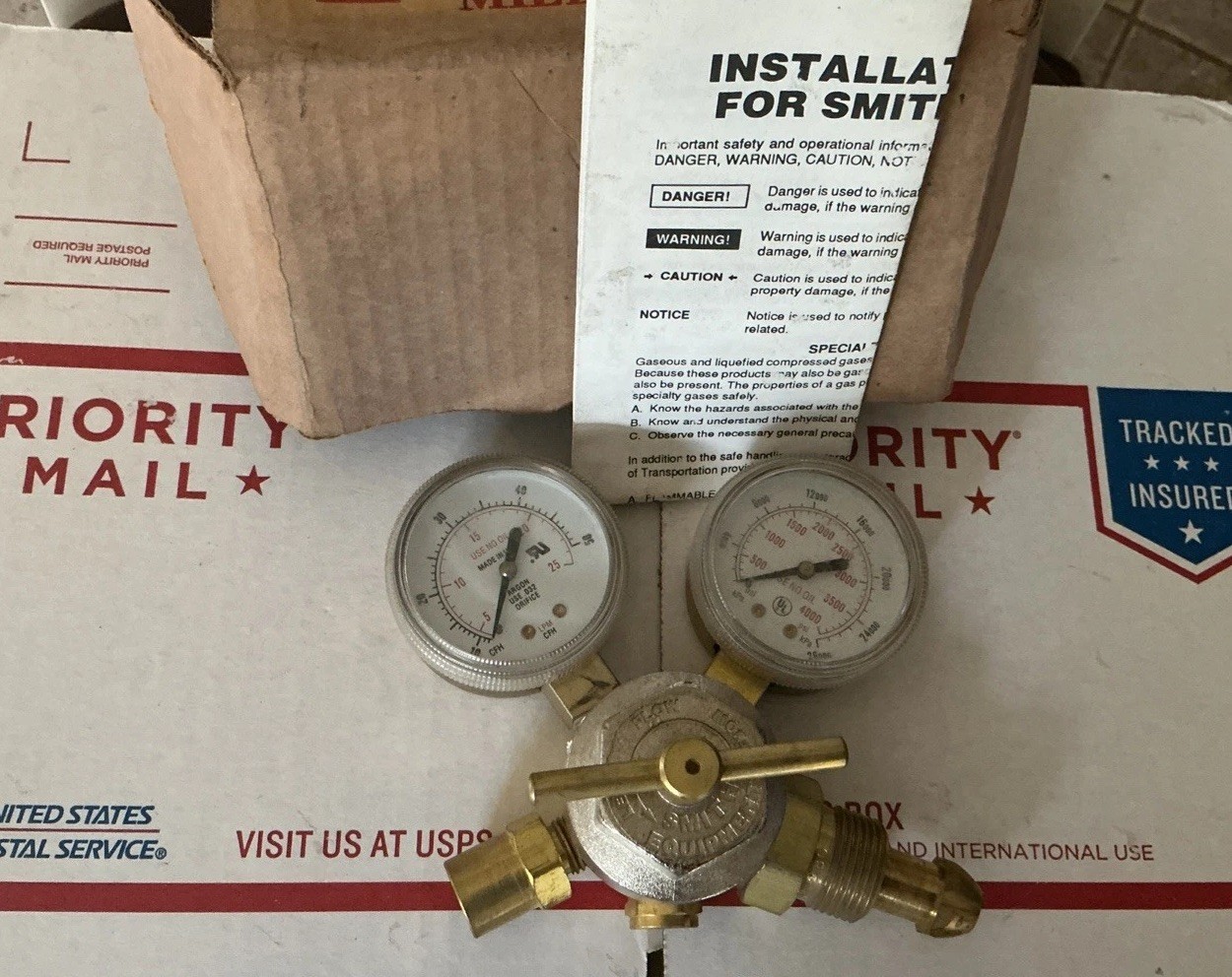 Smith H1900 Series Industrial Flowgauge Regulator