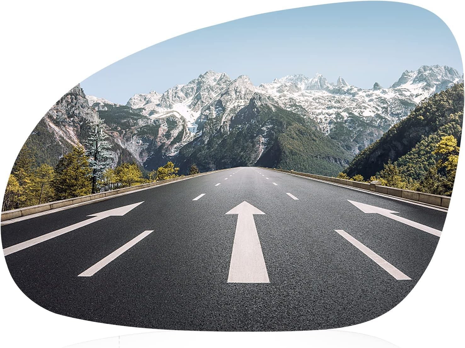 Driver Left Side Heated Convex Mirror Glass - Side View Replace for Fit for 2005