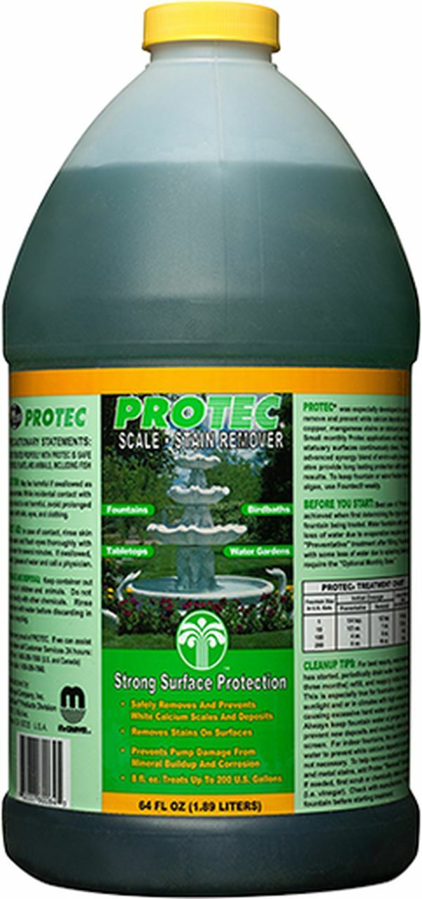 EasyCare 60064 ProTec Fountain Scale and Stain Remover 64 oz