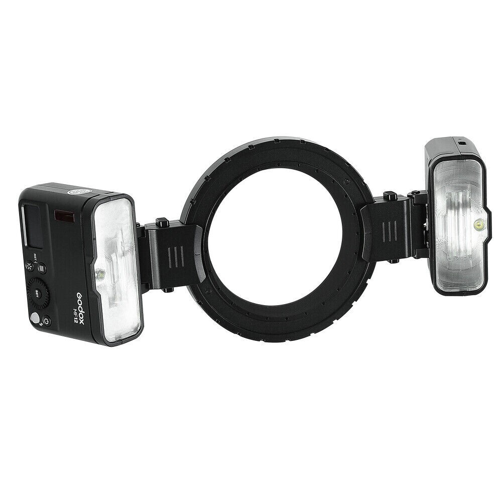 Godox MF12-K2 Macro Flash 2-Light Kit TTL Flash Speedlite For Sony Canon Nikon
