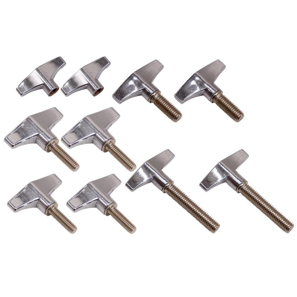 2 Pieces Drum Key Manual Tool Practical Multipurpose Sturdy Drum Wrench for