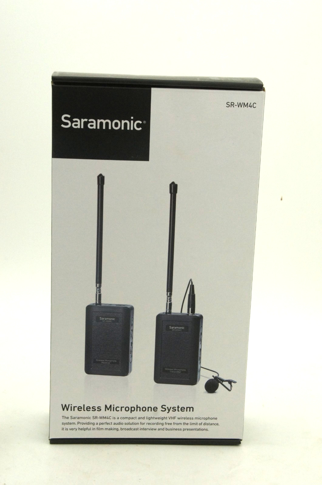 Saramonic SR-WM4C 4-Channel VHF Wireless Lavalier Microphone System for Camera