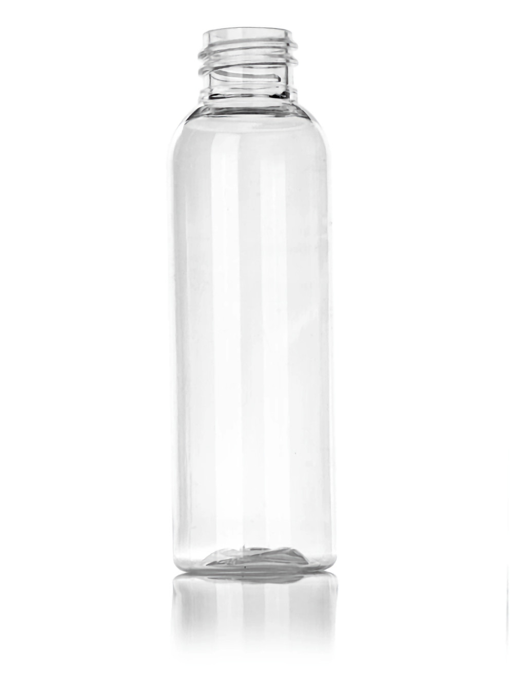 2 oz Cosmo Bottle Clear 20-410 Neck Finish, Case of 1296 Bottles