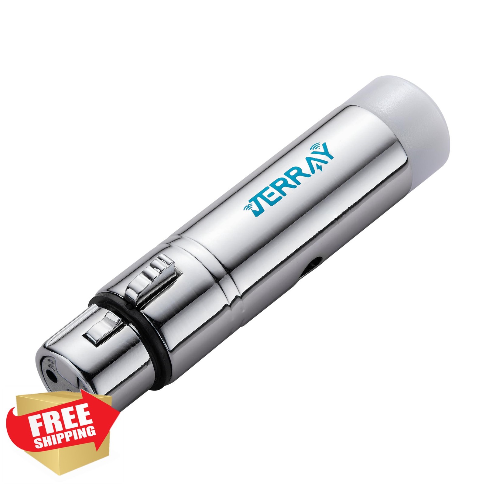 JERRAY DMX512 Wireless Female Receiver, 2.4G XLR for LED Stage Lighting
