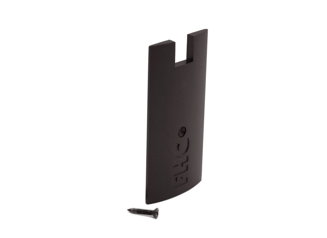 FHC SL4SEC12DU 4" Square Sidelite Rail End Cap - Dark Bronze Anodized