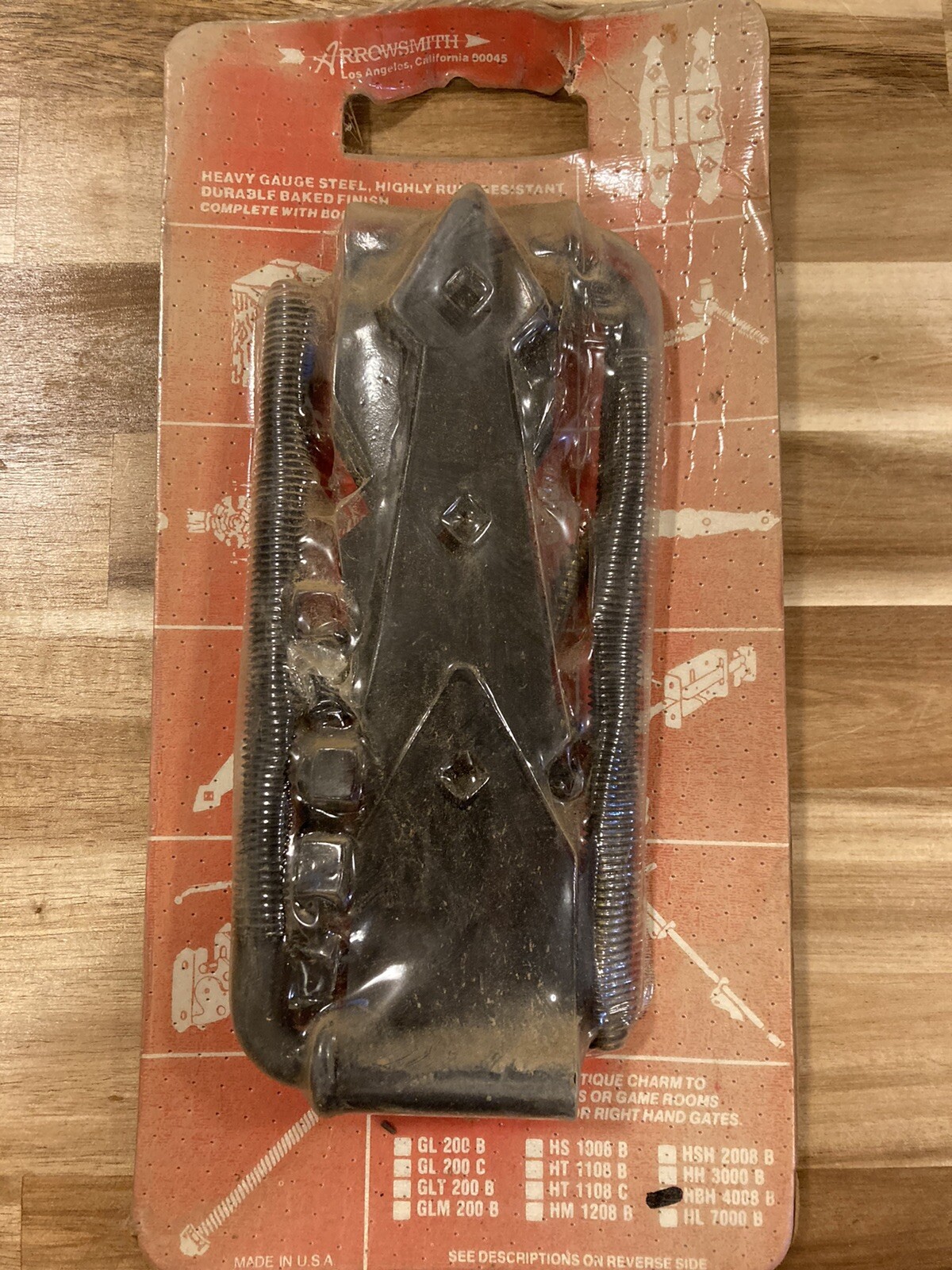 Arrowsmith Heavy Guage Steel Gate Hinge with Bolts HBH 4008B. BRAND NEW