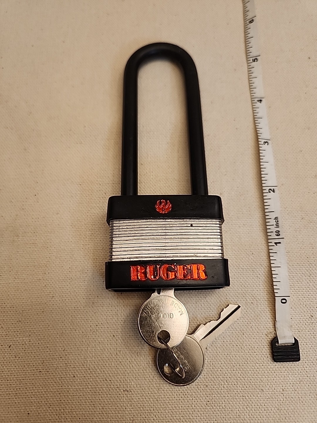 Ruger  5035 Safety Firearm Pistol Lock With 2 keys preowned
