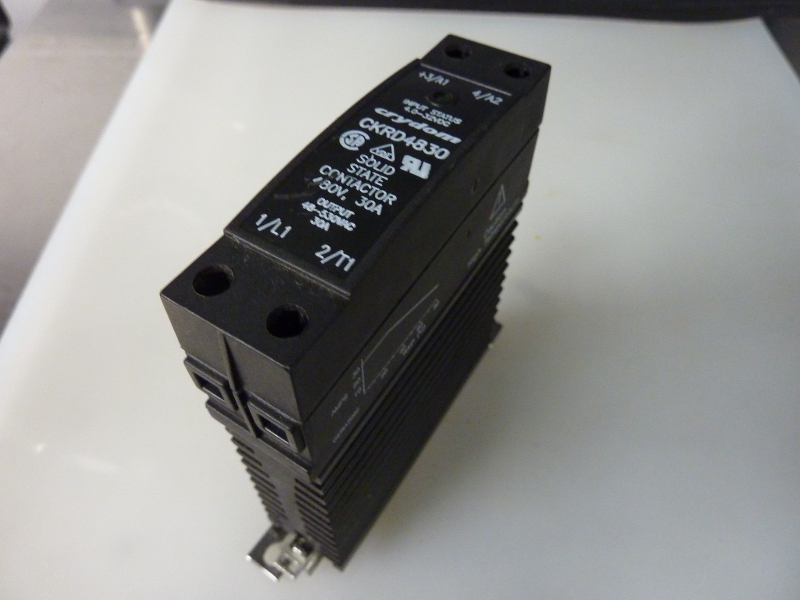 Crydom CKRD4830 Solid State Contactor 30A 48- 530VAC DIN Rail (31365)