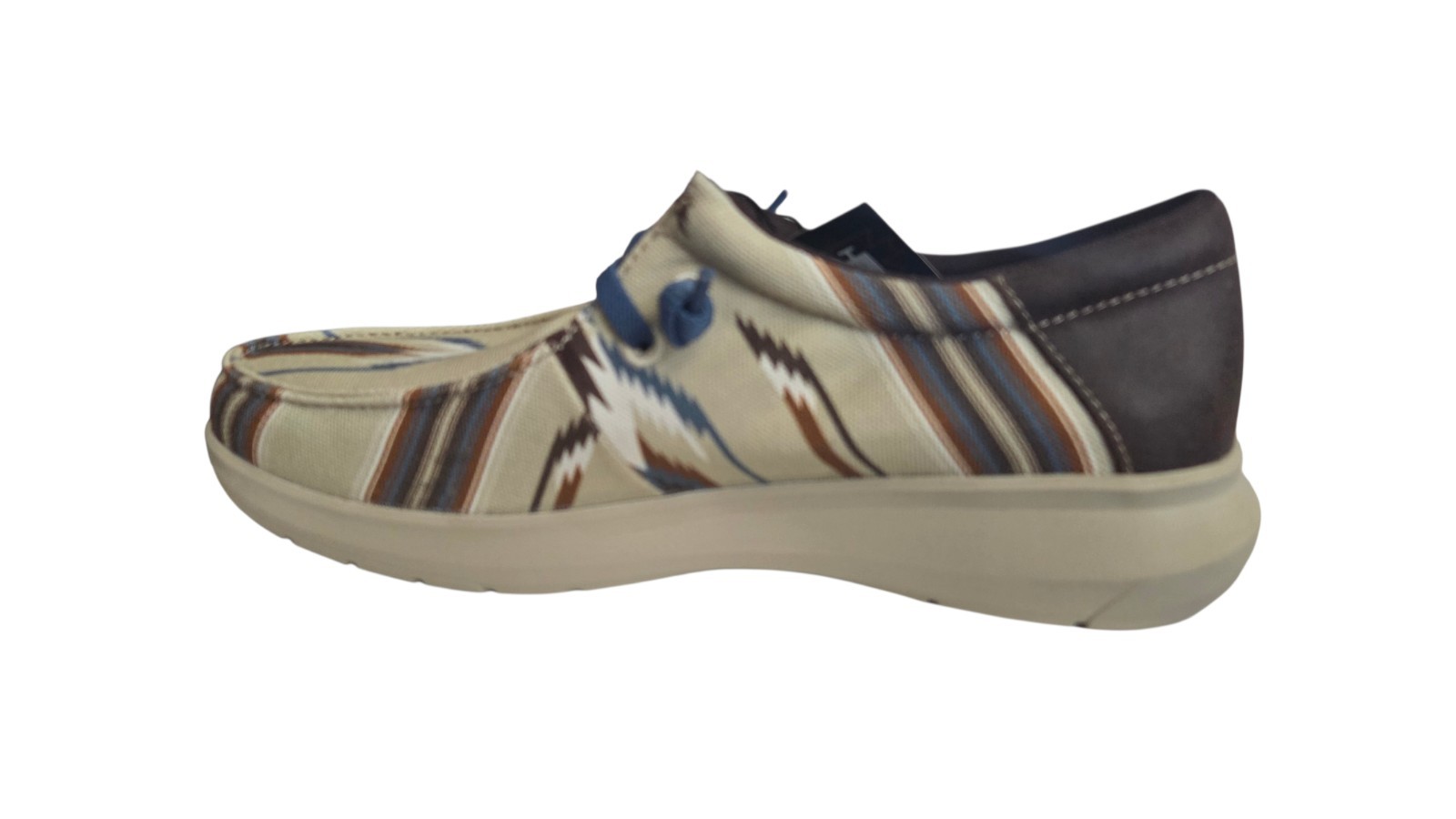 Ariat Men's Hilo Chimayo Arroyo Tan Southwestern Print Casual Slip-On Shoes