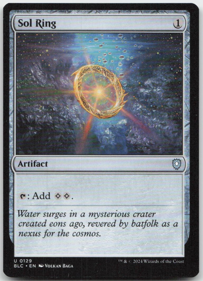 MTG : Sol Ring Commander: Bloomburrow 129 : UC