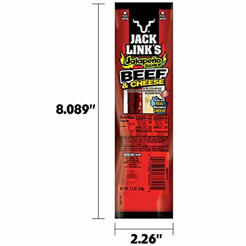 Jack Link's Jalapeno Beef & Cheese Combo Pack, 1.2 oz., Pack of 16