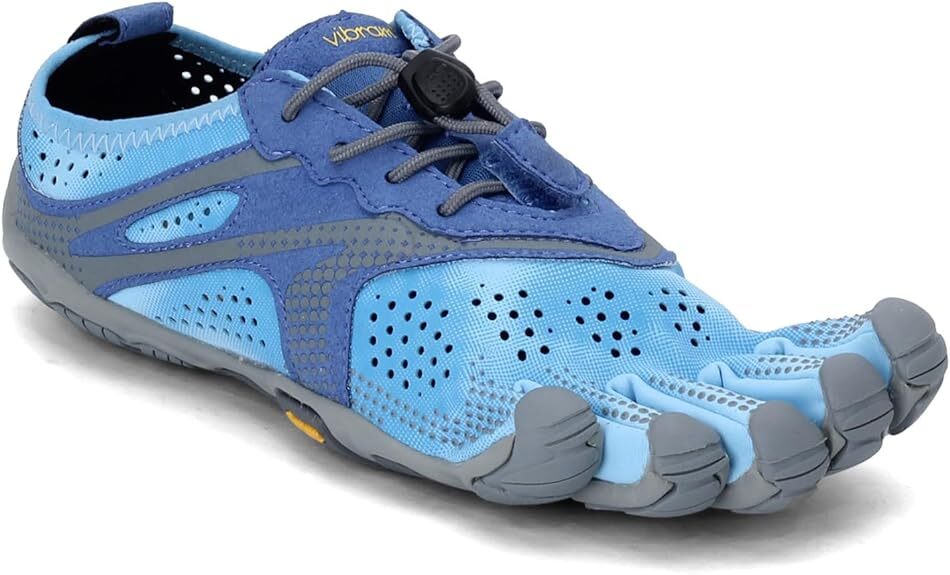 Vibram FiveFingers V-Run Size US 6.5-7 M EU 36 Women's Running Shoes Blue/Blue