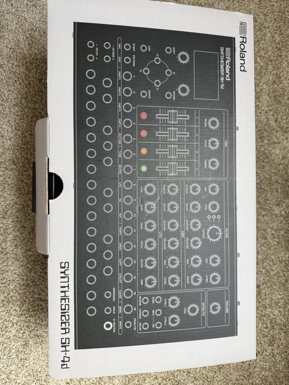 Roland SH-4D Compact Desktop Synthesizer