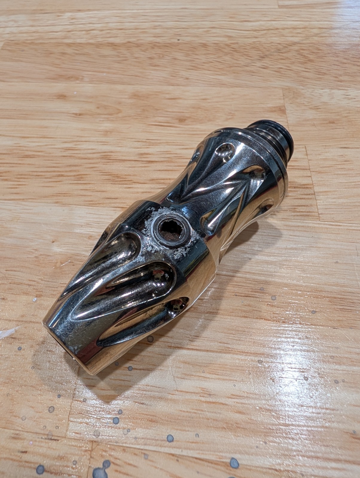 WGP Inline Regulator Black Magic Nickel
