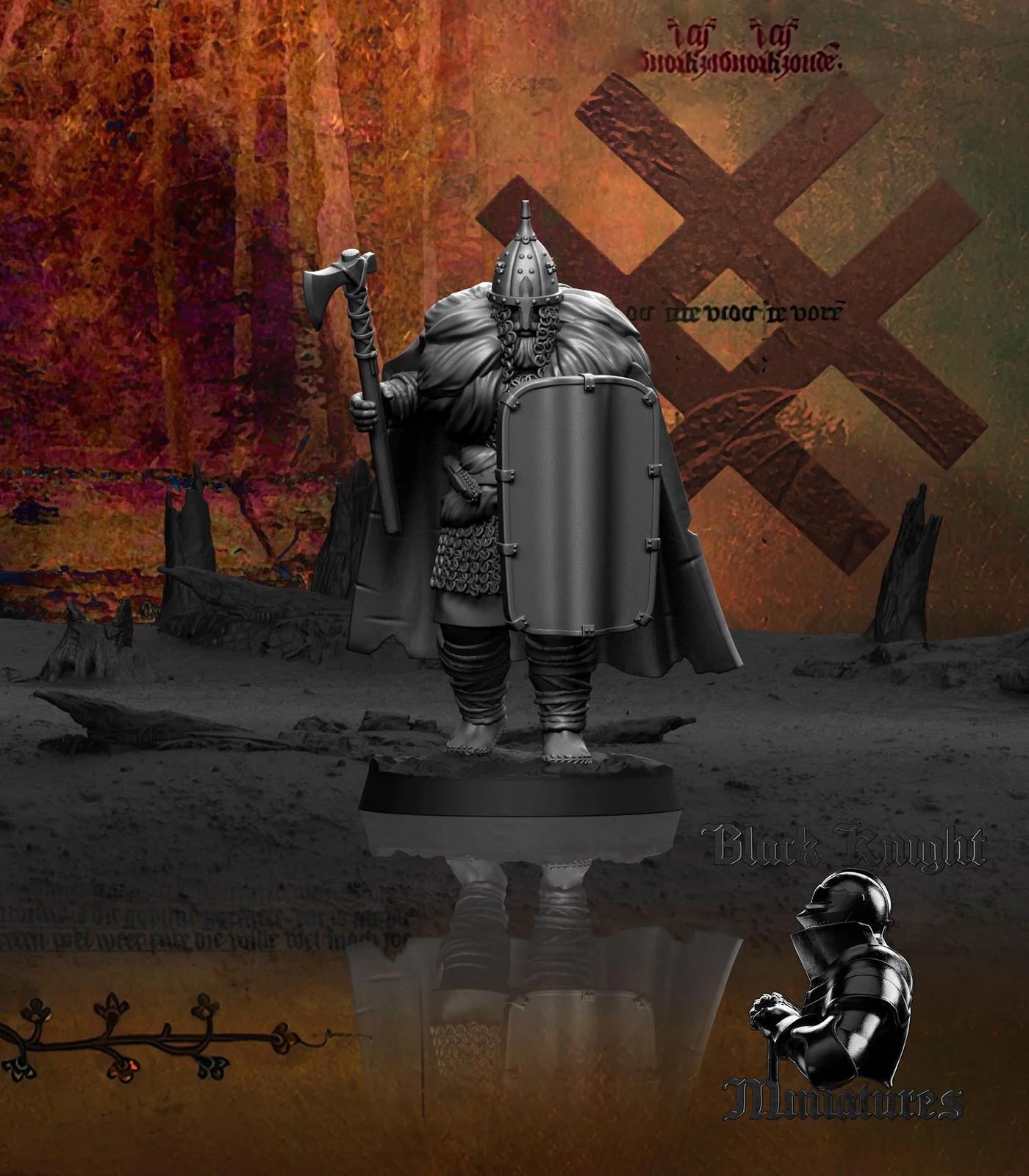 Vanem Lembitu - Resin Tabletop Miniature