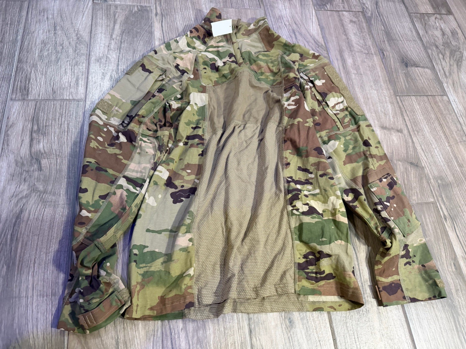 Type 2 Advanced 1/4 Zip Combat Shirt OCP Flame Resistant Size XS New