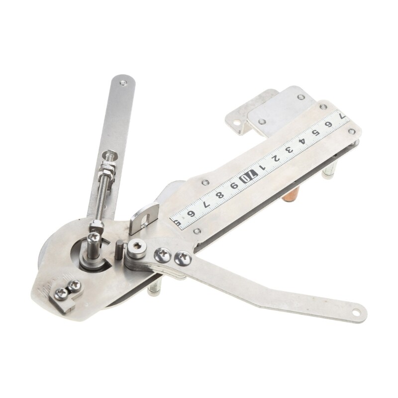 Small Manual Looping Ring Beating Arc Bending Machine for Metalworking Durabl