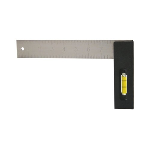 Empire Level 120 8in Polysteel Tri-Square Acrylic Vial Stainless Blade