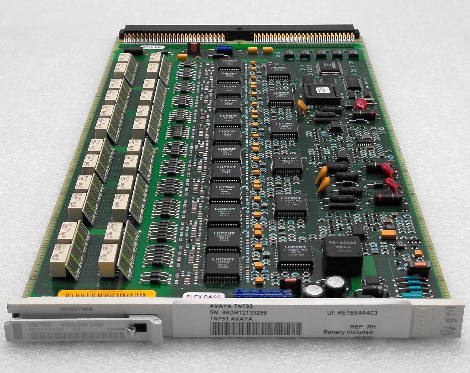 AVAYA TN793 V4 ANALOG LINE103557468 24-PORT CIRCUIT BOARD