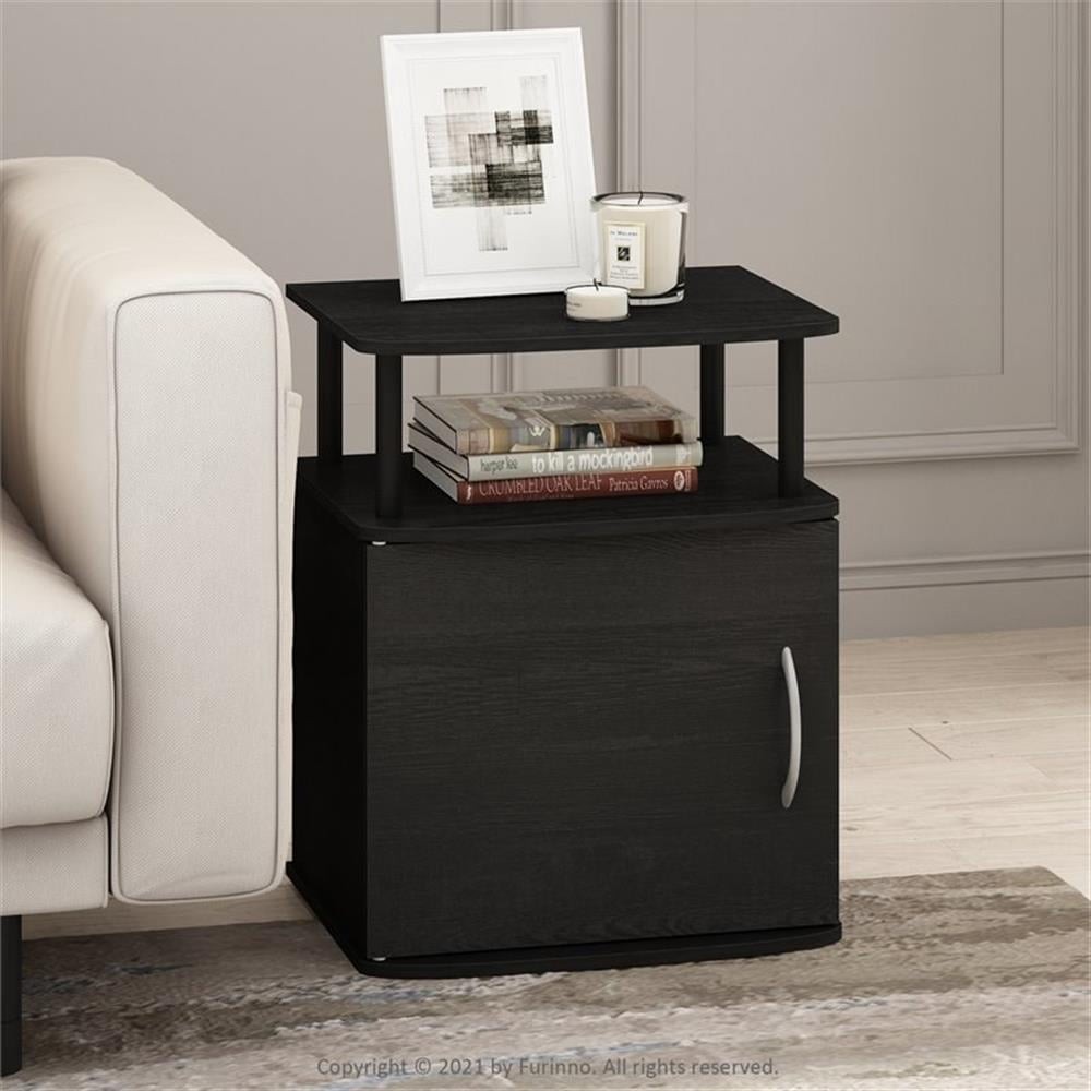 JAYA Utility Design End Table Black