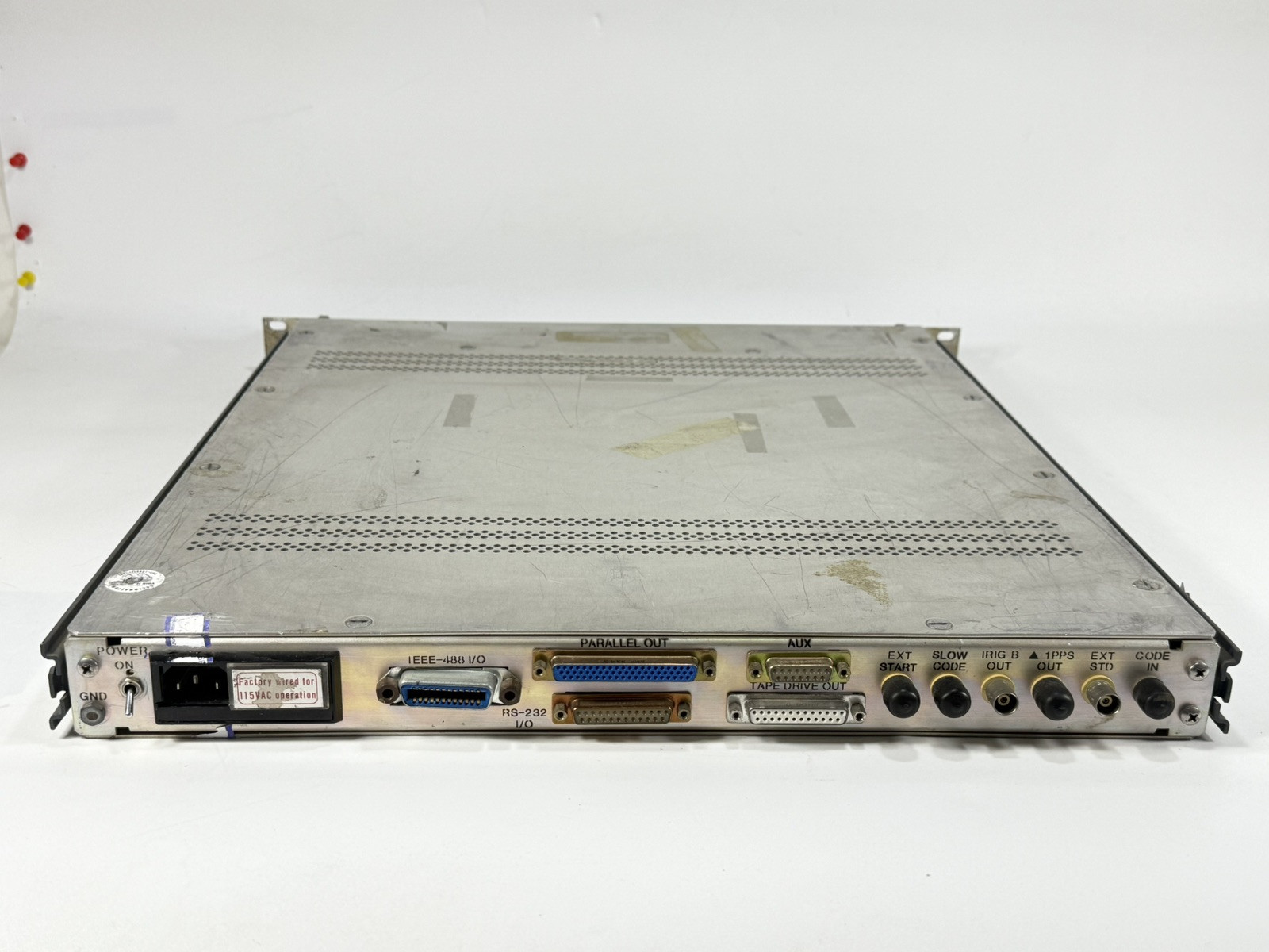 Trak Microwave 8500-12 Time Code Processor 48500-1100-110 System Vintage