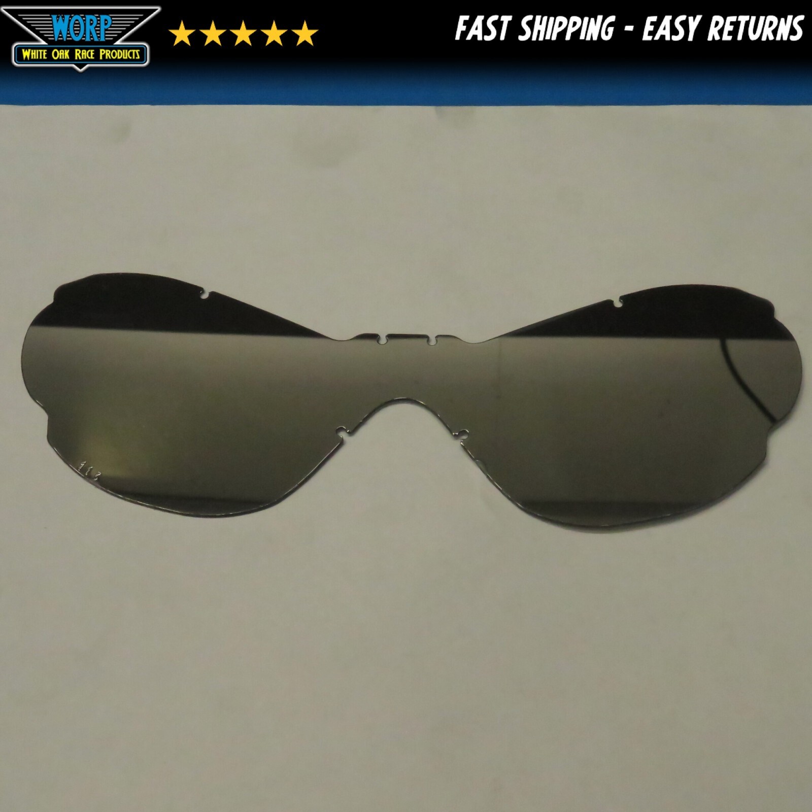 SCOTT LOW VOLTAGE CRUISER LENS REPLACEMENT CHROME ADULT GOGGLE ANTI FOG
