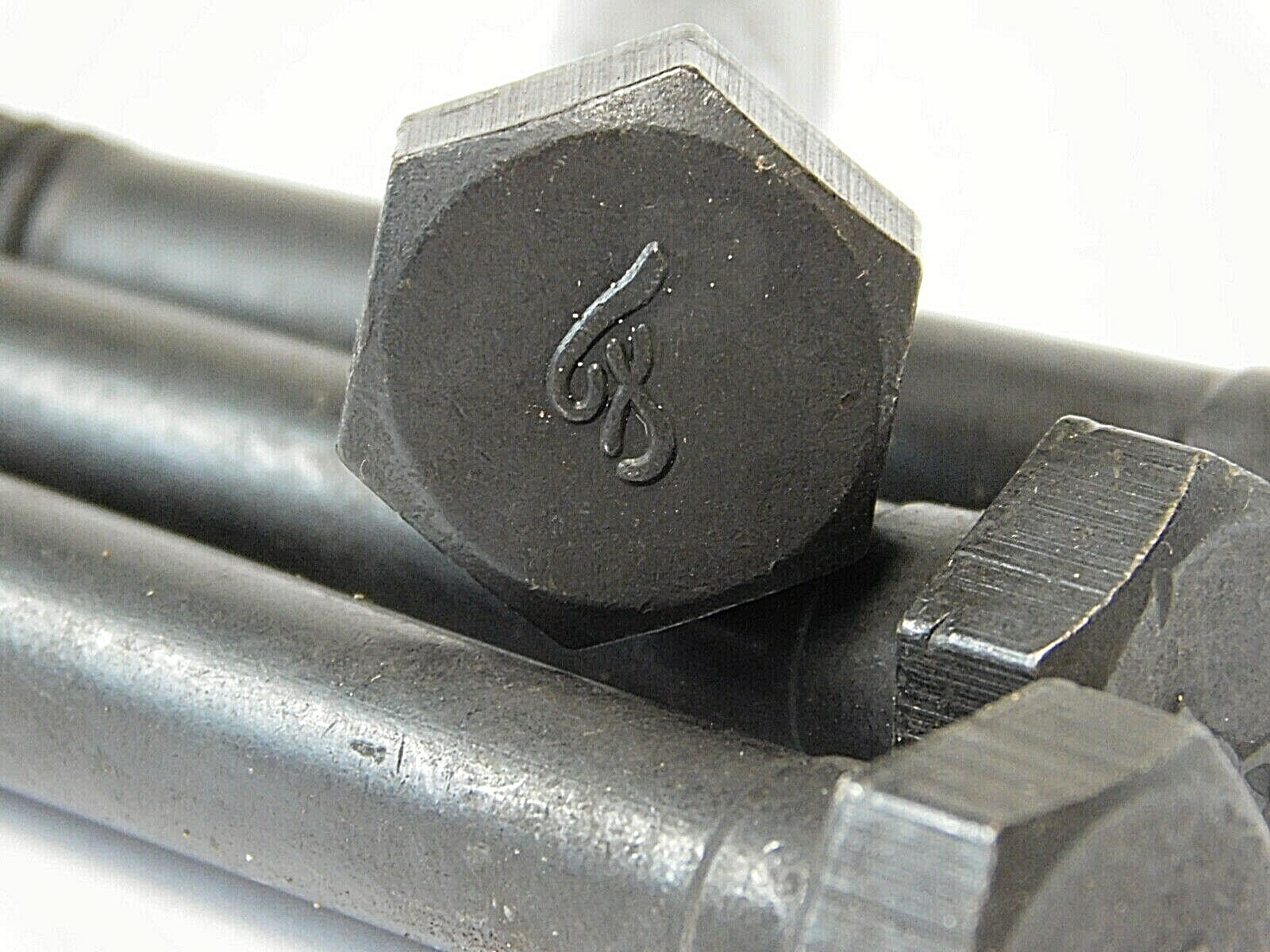 Ford GPW Cylinder Head Stud Bolt. F Script Marked.