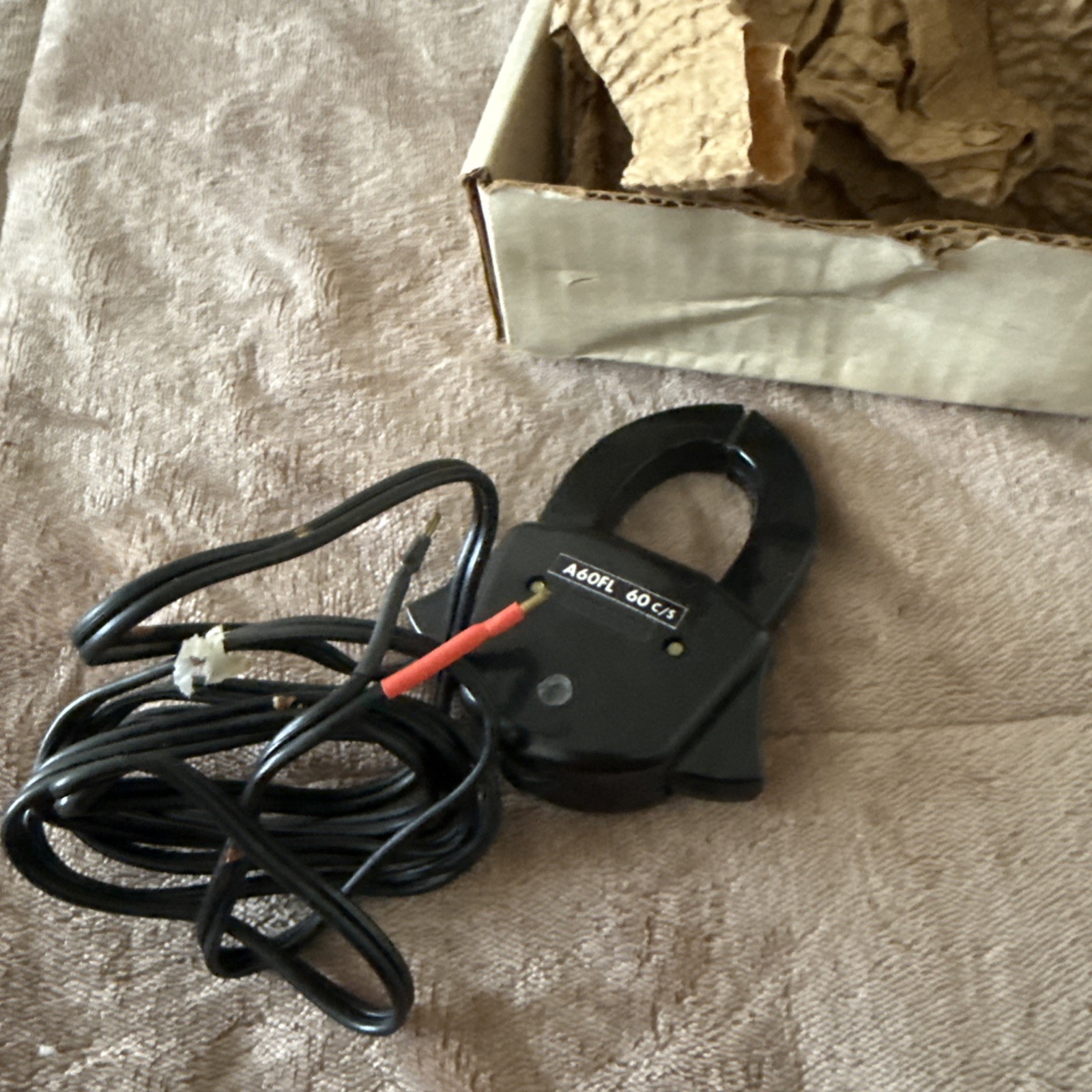 Amprobe A60FL 60CS Current Probe w/ Cables & Case