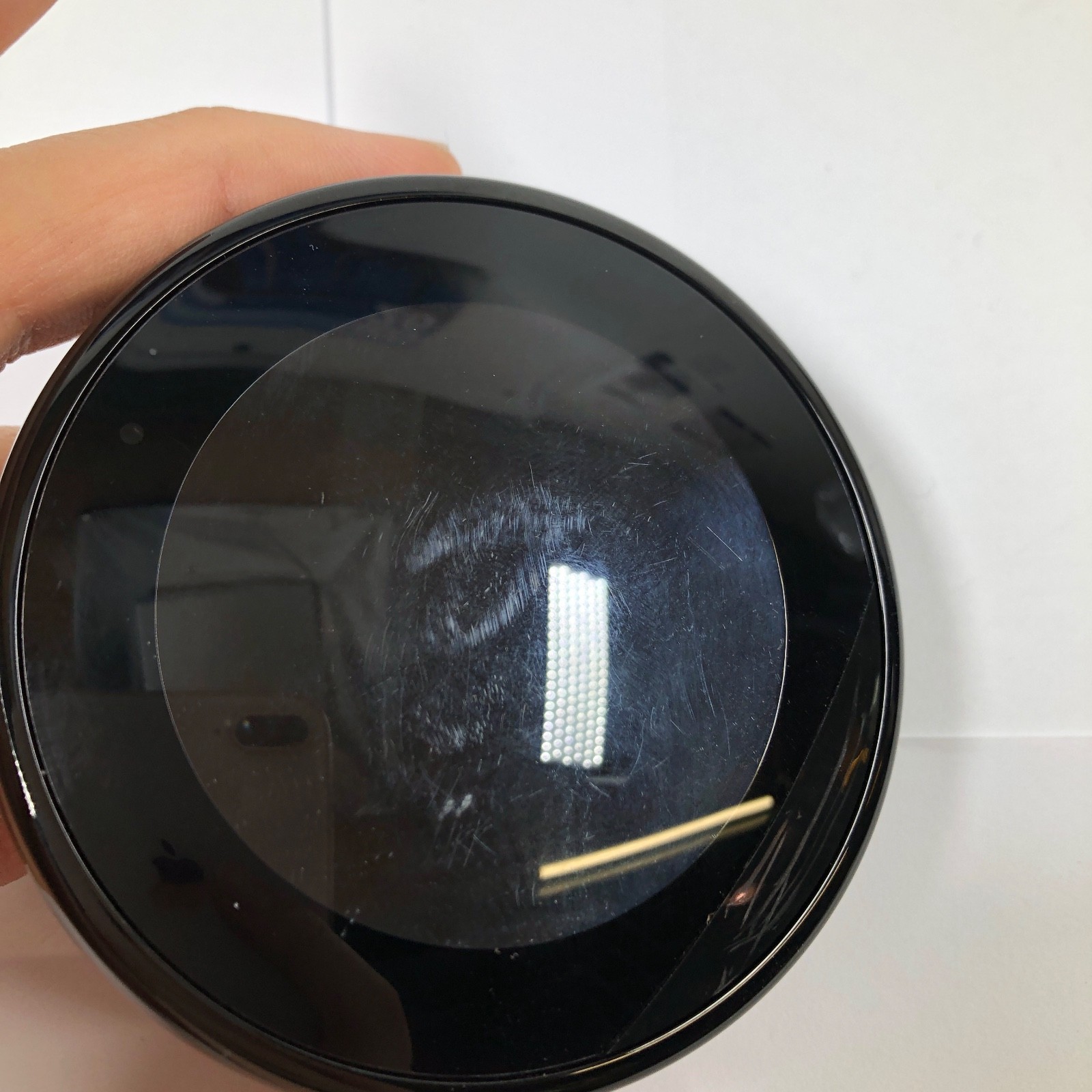 Nest Learning Thermostat 3rd Gen Smart Programmable A0013 - Black Mirror