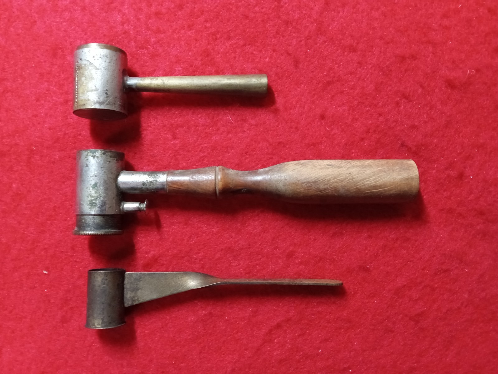 3 Antique/Vintage Handheld Powder Measurers
