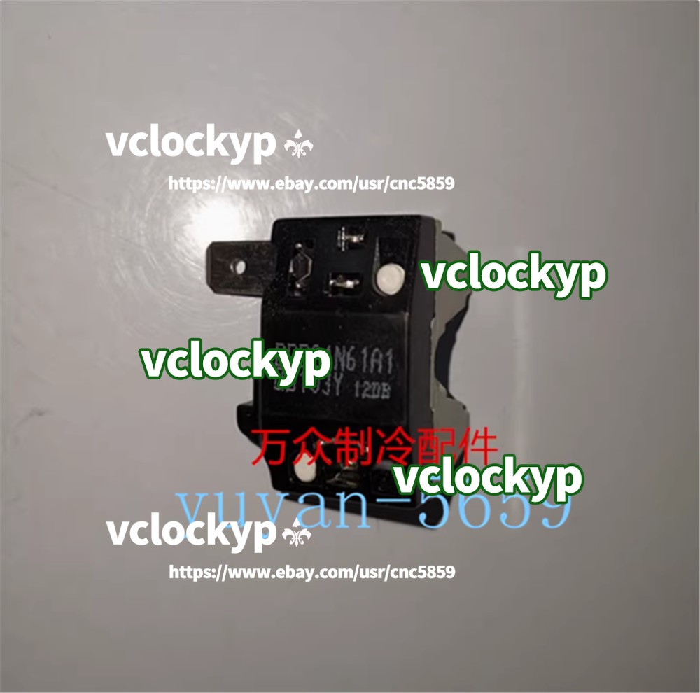 QTY:2 600a Compressor DRB21N61A1 QD103Y Refrigerator Flat Overload Protector LY