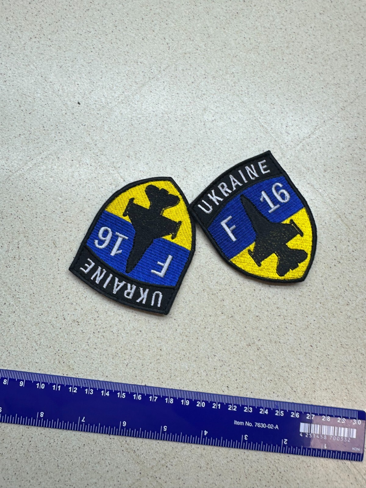 F-16 pilot Patch Ukraine Army