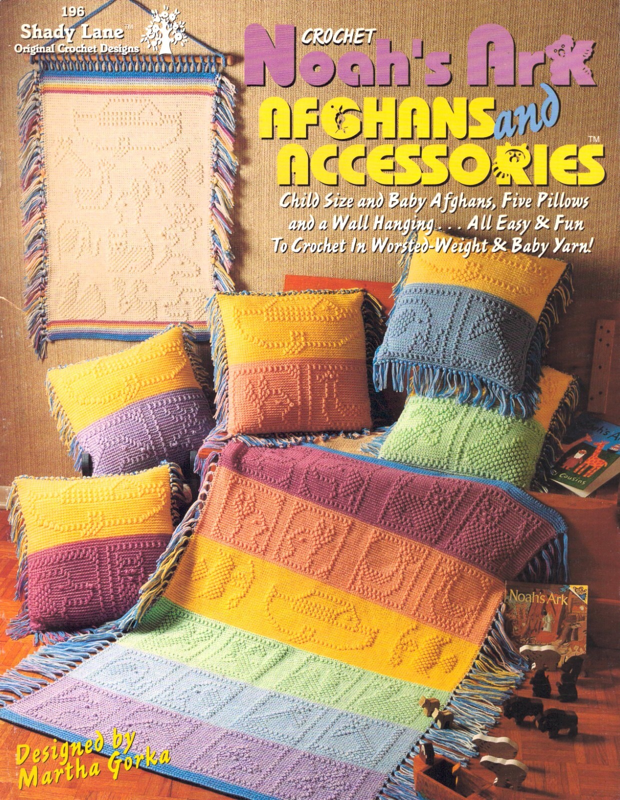 Noah's Art Afghans and Accessories Crochet Booklet