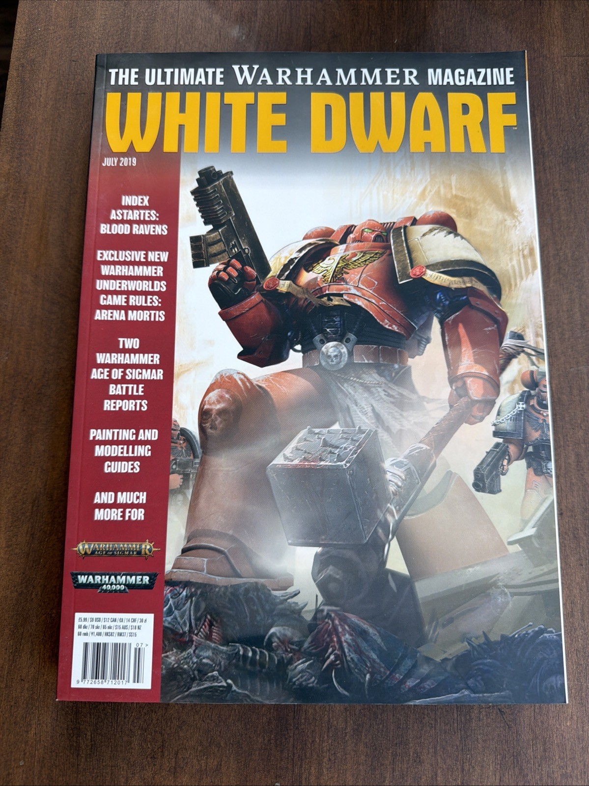 Lot of 3 White Dwarf Games Workshop Mags July 2019, Sep, And Oct, Warhammer!