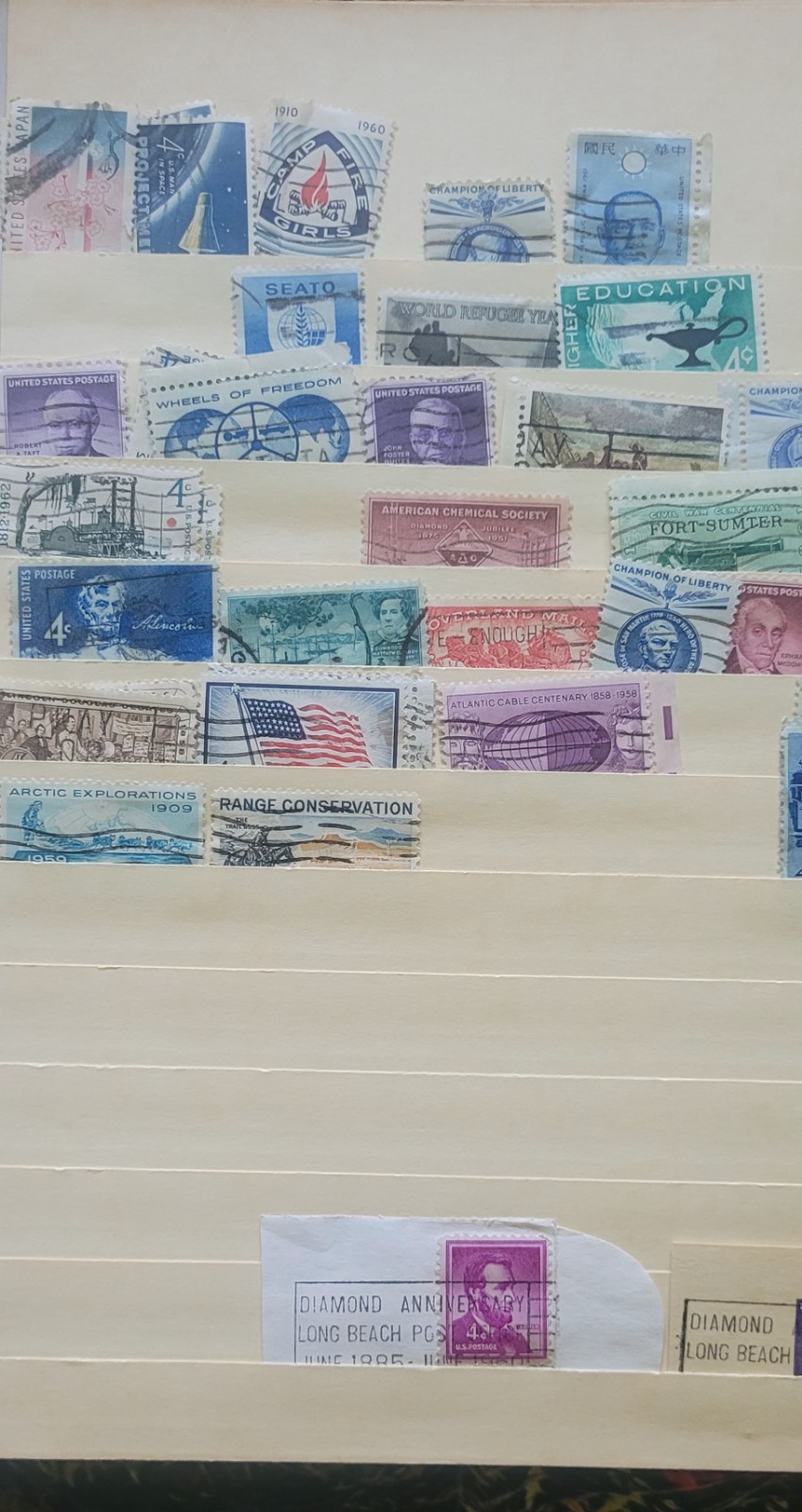 Vintage Stamp Collection