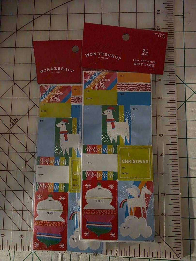 Wondershop Gift Tags 21ct. 2 packages