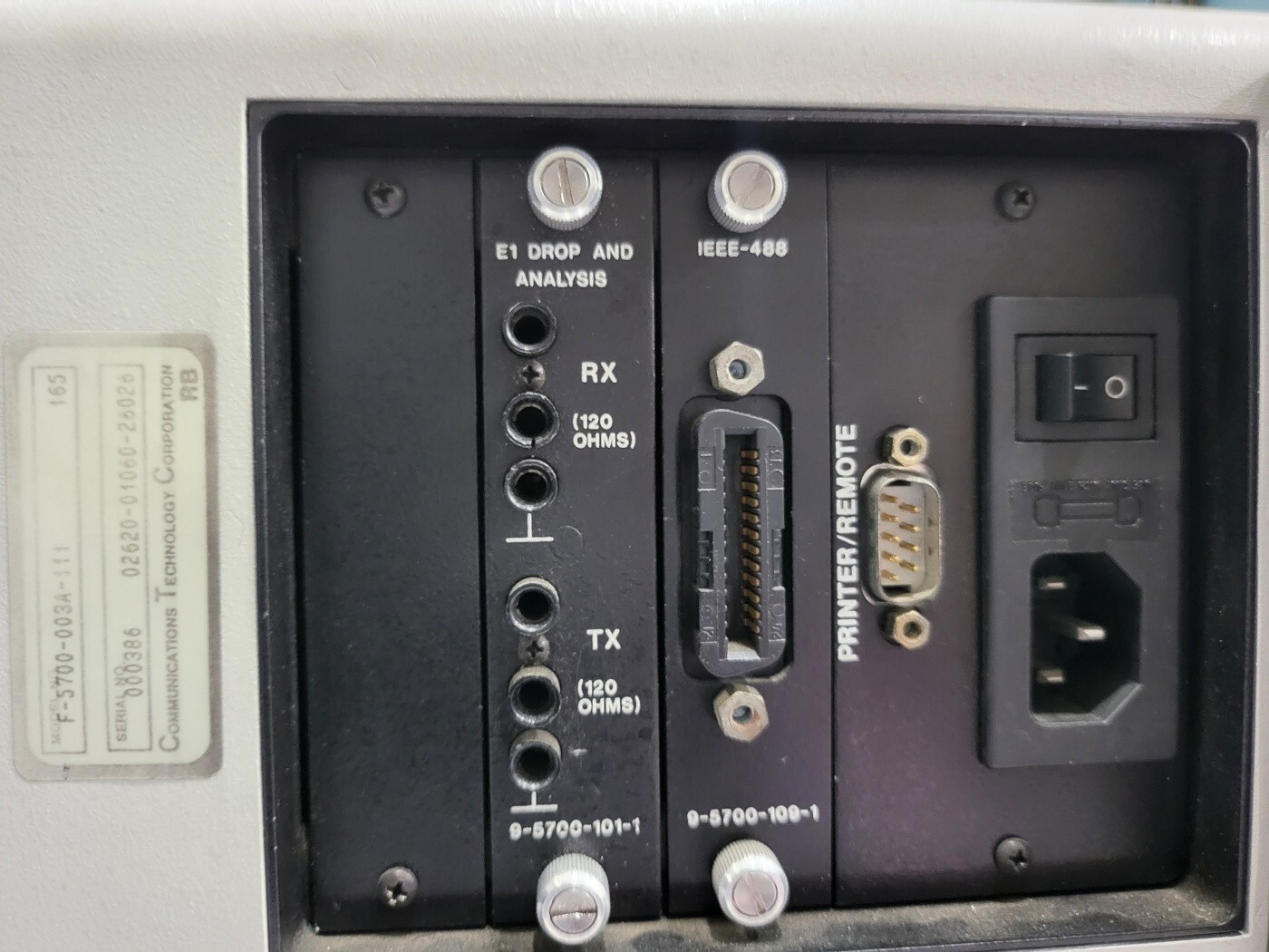 Phoenix 5700-2A : Communication Analyzer AS-IS