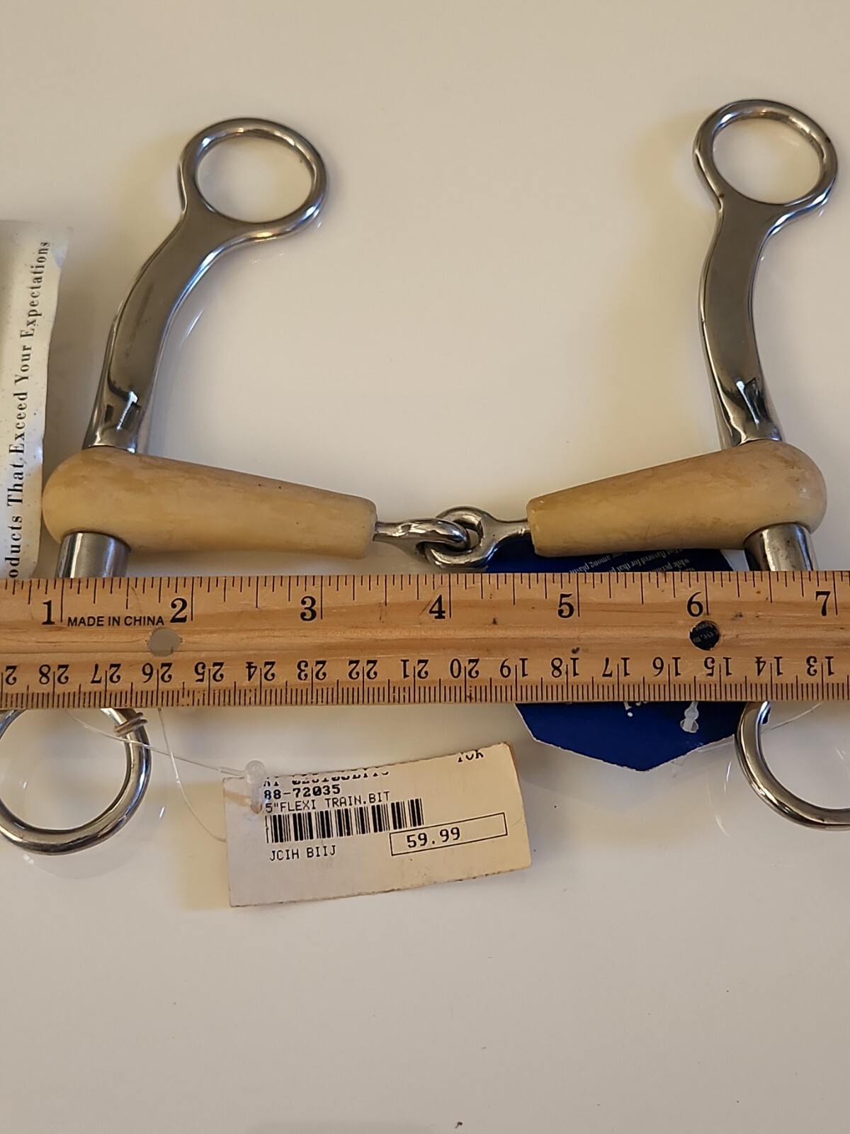 Toklat 5" Flexi Training Snaffle Bit Horse