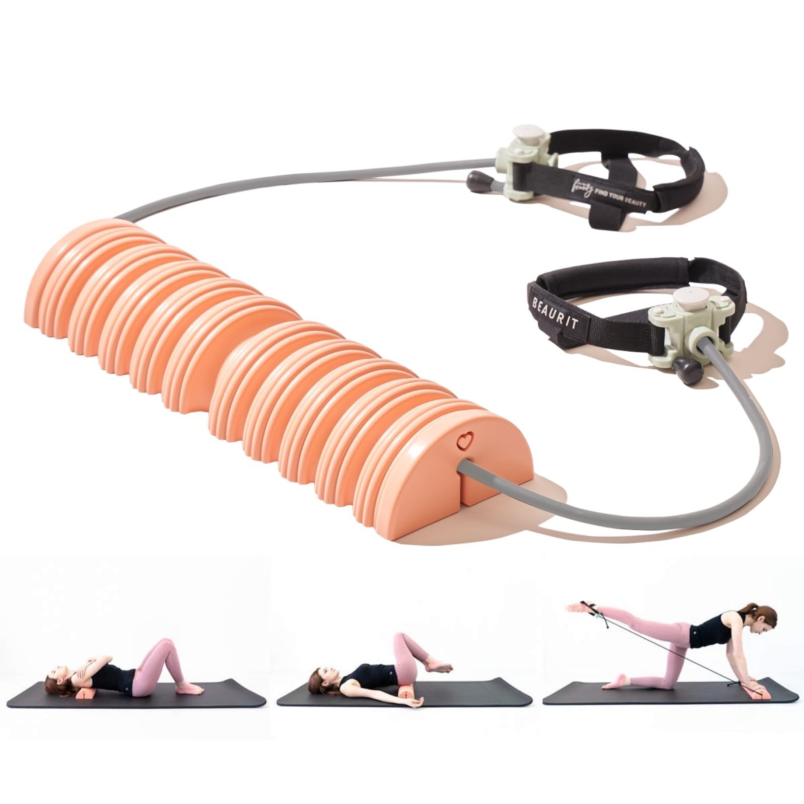Home Pilates Set | Foam Roller Set(ABS) | Back Massager | Massage R... Fast Ship