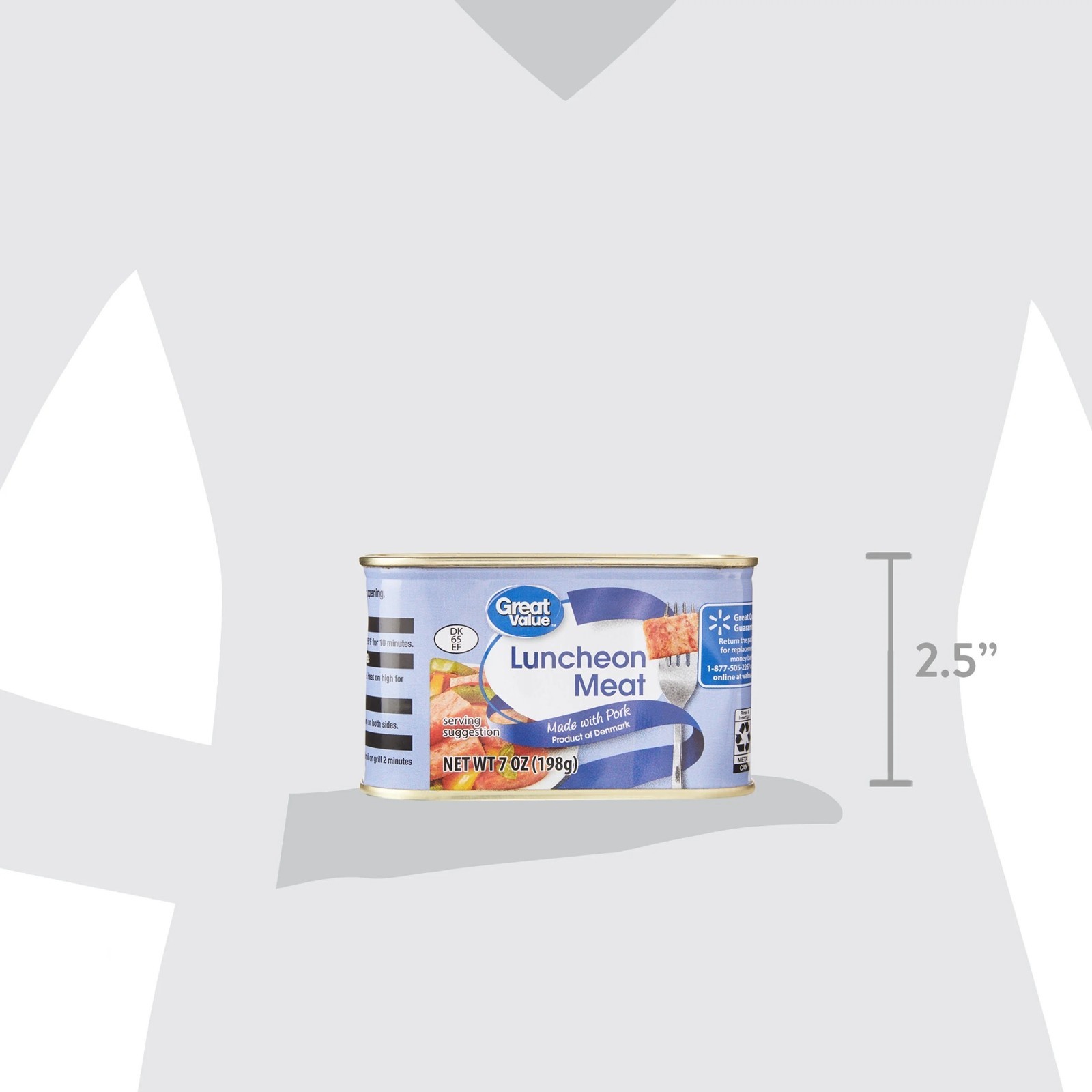 Great Value Luncheon Meat, 7 oz, 4 Pack