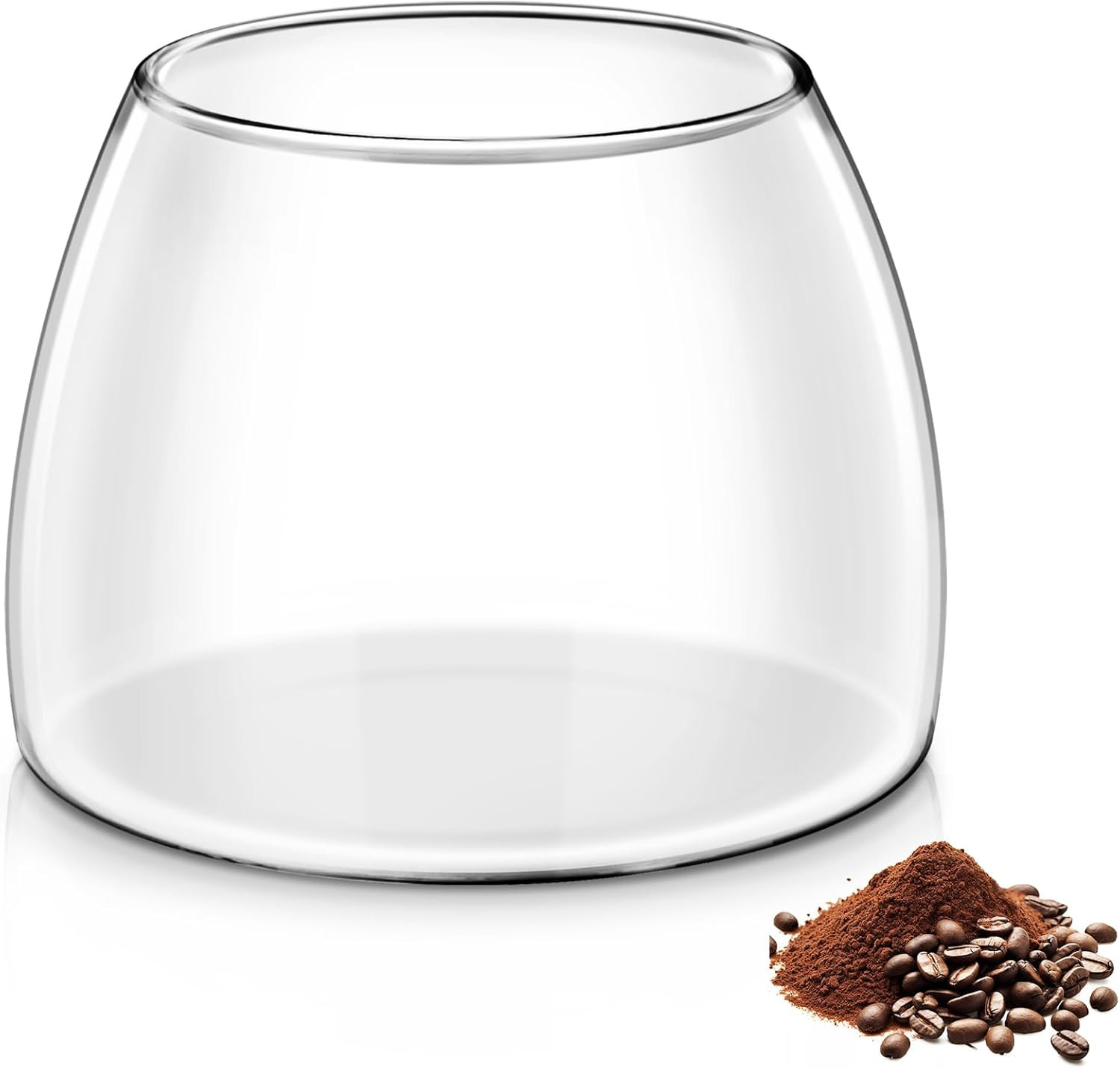 7 Oz Glass Coffee Grinder Jar Carafe Replacement for Kitchenaid KCG0702/KPCG100O