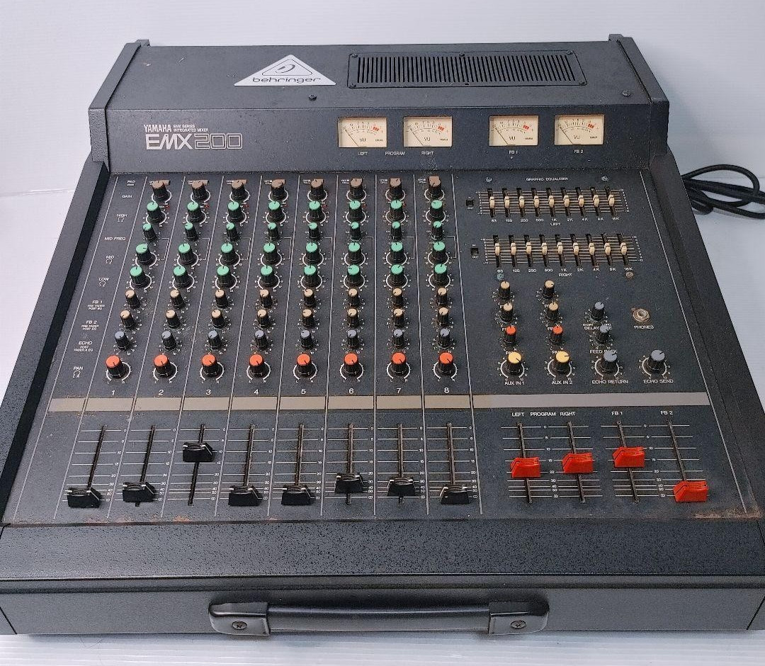 YAMAHA EMX200 Mixer (Not tested) From Japan Analog Mixer